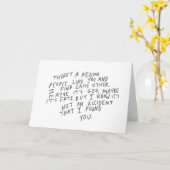 CARTE IL Y A UNE RAISON POUR LAQUELLE NOUS AVONS RENCONT (Fleur jaune)