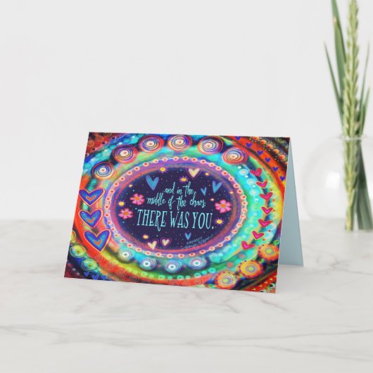 Carte Il y avait des citations amusantes et fantaisistes (Devant)