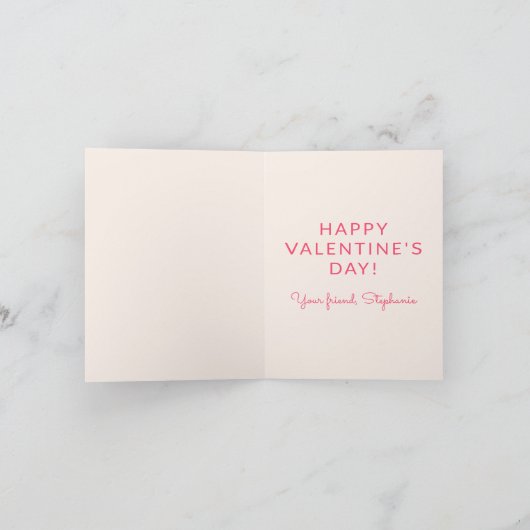 Carte Il y en a un Gnome comme vous Classe Valentine (Intérieur)