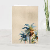 Carte Île Breeze Joyeux Anniversaire (Dos)