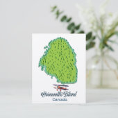 Carte Île Cornwallis, Canada Plan de voyage (Debout devant)