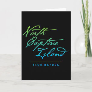 Carte Île de North Captiva Floride