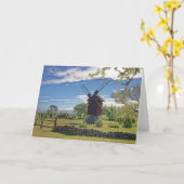 Carte Île de Saaremaa, Estonie (Fleur jaune)