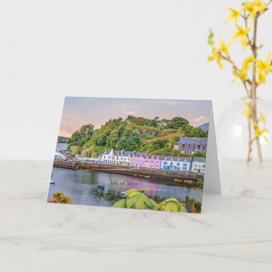 Carte Île de Skye, Écosse (Fleur jaune)