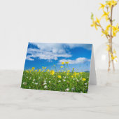 Carte île de South Uist | Écosse (Fleur jaune)