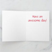 Carte Île Fleurs de pois doux Bermudes Floral Anniversai (Intérieur)