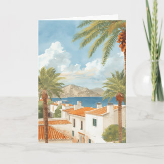 Carte Îles Baléares Voyage Vintage Français