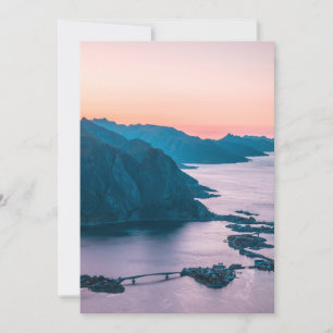 Carte Iles Lofoten Norvège