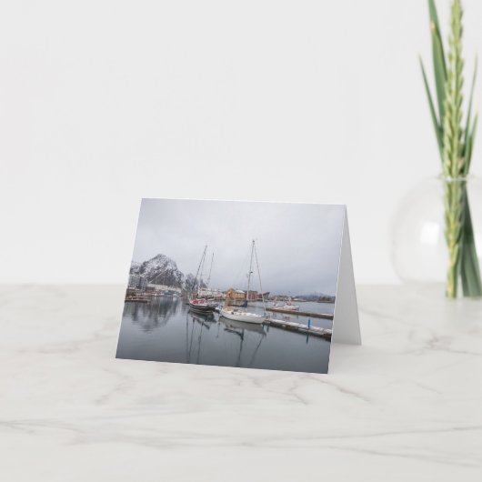 Carte Îles Svolvaer Lofoten (Devant)