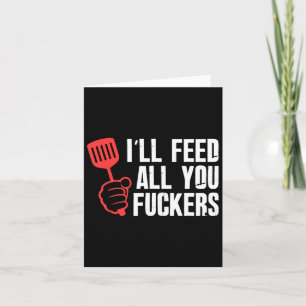 Carte Ill Alimenter Tous Les Fiches Hilarious Barbecue C