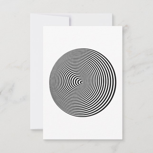 Carte Illusion optique (Devant)