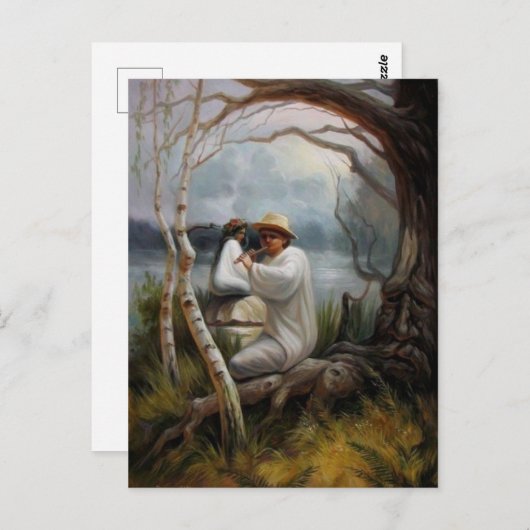 Carte illusion Visage 2 (Devant / Derrière)