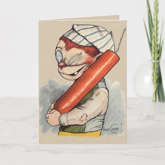 Carte Illustration 4 juillet Gene Carr (Devant)