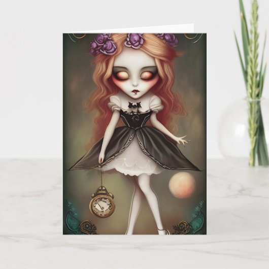 Carte Illustration Alice (Devant)