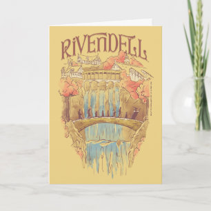 Carte Illustration aquarelle de la Communauté de RIVENDE