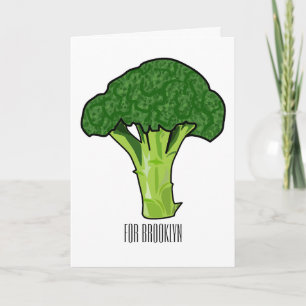 Carte Illustration de Broccoli