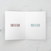 Carte Illustration de cyclo-pousse (Intérieur)