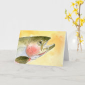 Carte Illustration de gain par C. Collingsworth, (Fleur jaune)