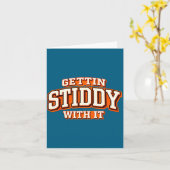 Carte Illustration de Gettin Stiddy It (Fleur jaune)