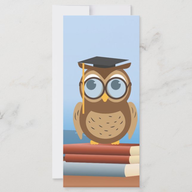 Carte Illustration de hibou (Devant)