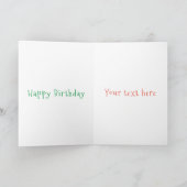 Carte Illustration de la caricature du cochon à ventre m (Intérieur)