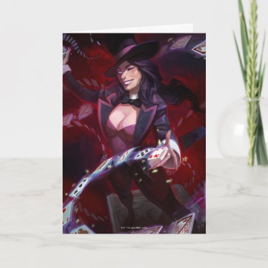 Carte Illustration de la crise infinie de Zatanna (Devant)