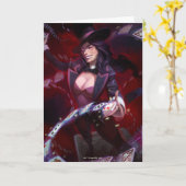 Carte Illustration de la crise infinie de Zatanna (Fleur jaune)