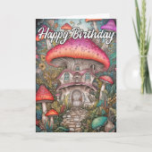 Carte Illustration de la forêt Abstraite sauvage de cham (Devant)