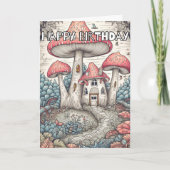 Carte Illustration de la forêt Abstraite sauvage de cham (Devant)