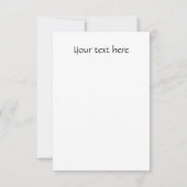 Carte Illustration de l'aquarelle de Varsovie Pologne (Dos)