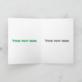 Carte Illustration de l'effervescence de lions heureux (Intérieur)