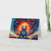 Carte Illustration de l'espace et au-delà (Devant)