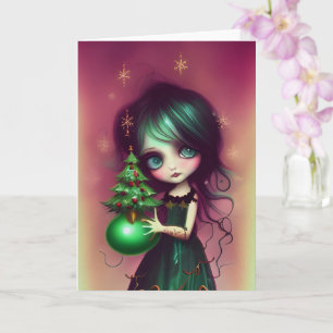 Carte Illustration de Noël de Mia