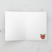Carte Illustration de Noël vintage (Intérieur)