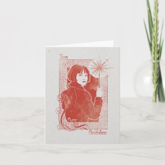 Carte Illustration de PORPENTINA GOLDSTEIN™ (Devant)