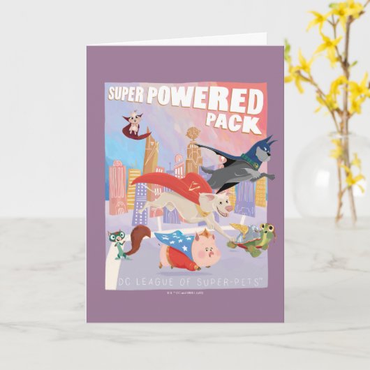 Carte Illustration de Super Powered Pack Metropolis (Fleur jaune)