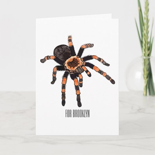 Carte Illustration de Tarantula (Devant)