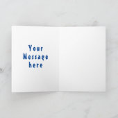 Carte Illustration de vol d'avion rouge mou (Intérieur)