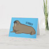 Carte Illustration de Walrus (Devant)