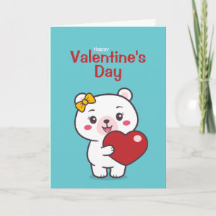 Carte Illustration d'ours en peluche