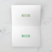 Carte Illustration du caméléon de Jackson (Intérieur)