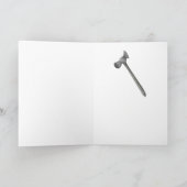 Carte Illustration du marteau de café (Intérieur)