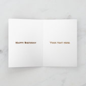 Carte Illustration d'un âne miniature joyeux (Intérieur)