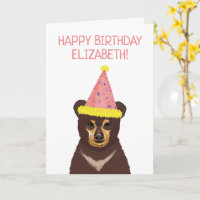 Illustration d'un petit ours à l'ours mignon