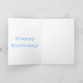 Carte Illustration d'une mignonne raie manta et de dauph (Intérieur)