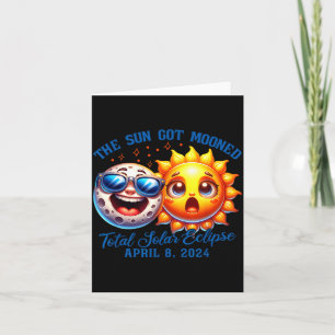 Carte Illustration Éclipse Soleil Lunarisation Solaire