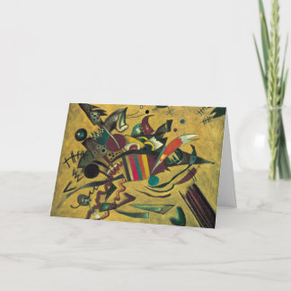 Carte Illustration moderne d'expressioniste de Kandinsky