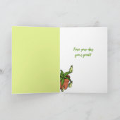 Carte Illustration personnalisée de plante Nepenthes Pit (Intérieur)