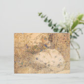 Carte Illustration vintage Annie Fleurs de cueillette fr (Debout devant)