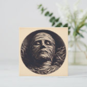 Carte Illustration Vintage maman (Debout devant)